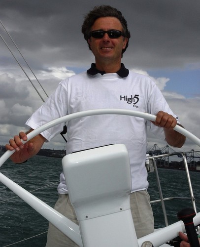Lapo Ancillotti sailing a Cookson 50 © Event Media